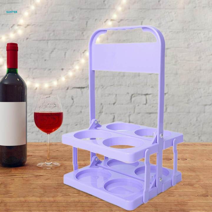 Bottle%20Carrier%20Foldable%20Practical%20Drink%20Carrier%20Water%20Bottle%20Rack%20for%20Camping%20Outdoor%20-%20Image%204