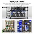 120mm 3000RPM Fan Cooling With Controller 12cm 12V 220V Btc Machine Chassis Workstation Cabinet Radiator Server Fan.