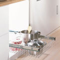 WellMax Stainless Steel Kitchen drawer basket DSPTJ001C-500-1.