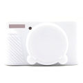 Stylish Silicone Camera Case For Canon For PowerShot SX740SX730 Jelly Pink Body Cover Protector For Digital Camera.