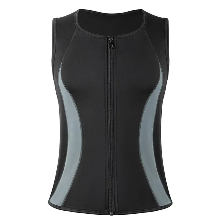 Men Body Shaper Workout Tank Tops Shapewear Compression Shirts Weight Loss Slimming Vest Waist Trainer Cropped Muscle Undershirt
