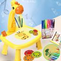 Drawing Projector Table for Kids, Trace and Draw Projector Toy with Light & Music, Child Smart Projector Sketcher Desk, Learning Projection Painting Machine for Boy Girl 2-9 Years Old (Multicolor).