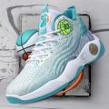 Basketball shoes high top summer mesh breathable men's sneakers versatile trend student indoor floor combat boots sports shoes.