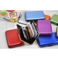 Credit Card Holder Aluminum Security Credit Card Wallet Multicolor.