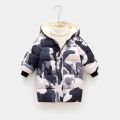 1-9T Kids Down Long Coats Winter Clothes Teen Boys Girls Cotton-Padded Parka Outerwear Big Children Thicken Warm Cotton Jackets. 