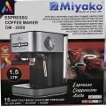 Miyako Electric Espresso Coffee Machine | Miyako Electric Espresso Coffee Maker | Model : CM-2009A. 