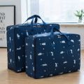 Extra large waterproof oxford moving bag wholesale clothes thickened enlarged travel clothes luggage quilt bag cloth quilt storage bag.