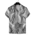 3D Printed Hawaiian Shirt Men 3xl Loose Shirts Men Fashion Beach Wear Top Single Breasted Cuban Collar Shirt. 