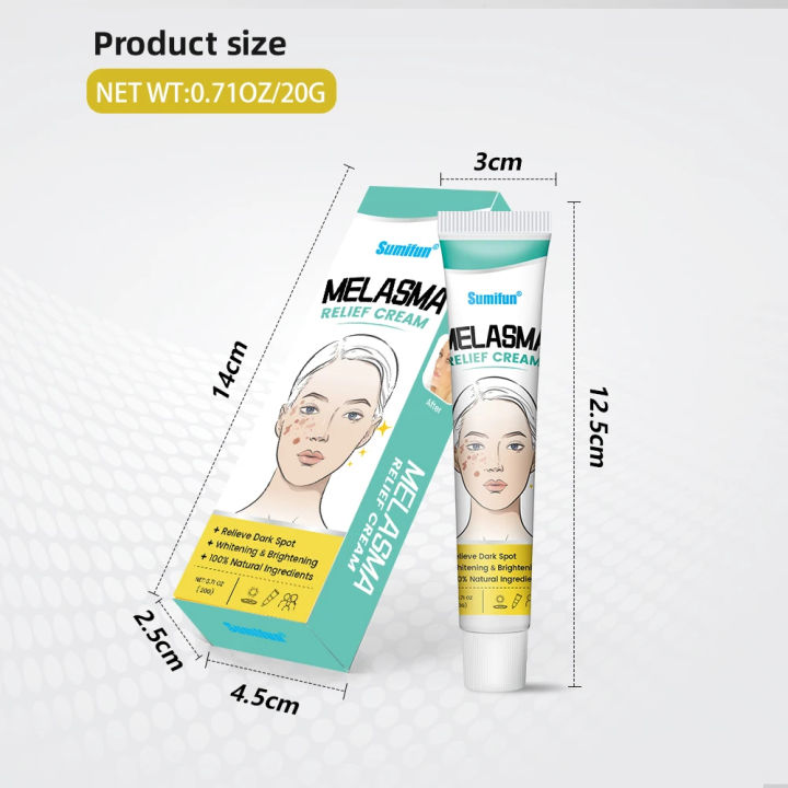 Sumifun%20Melasma%20Relief%20Cream%2020g%20%E2%80%93%20Dark%20Spot%20Remover%20&%20Brightening%20Cream%20%7C%20Helps%20Reduce%20Melasma,%20Sun%20Spots,%20Freckles%20&%20Pigmentation%20%7C%20Herbal%20Nourishing%20Skin%20Care%20-%20Image%206