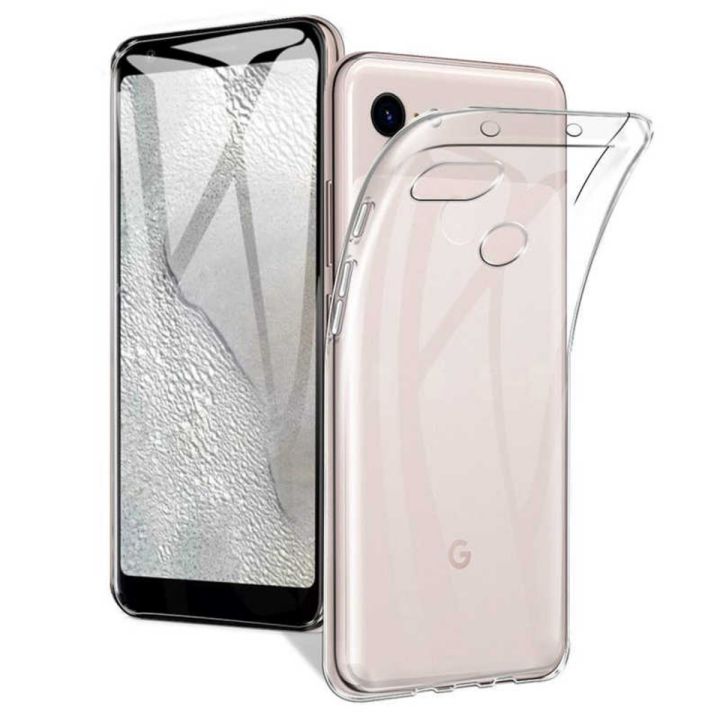 Google Pixel 3AXL Luxury Crystal Clear Case Soft Silicone