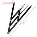 Reusable Eyebrow Ruler Golden Ratio Eyebrow Ruler Precise Tattoo Eyebrow Scale for Perfect 3 Point Positioning Stainless Vernier Caliper Measuring Tool Smooth Surface Eyebrow Ruler. 