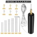 JAERBEE Electric Resin Drill Set,Including Eye Screws,Twist Drill Bits Tools,Electric Mini Drill for DIY Keychains Crafts Making. 