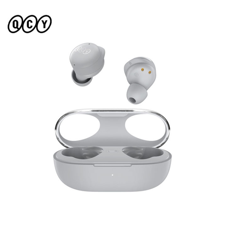 QCY T17S Bluetooth Earphone aptX Qualcomm Bluetooth5.2 TWS Wireless Earbuds Voice Assistant Touch Control Headphones Support APP