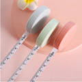 Unique Make - 1.5m Automatic Telescopic Round Soft Tape Measuring Clothes Telescopic Button Rule 1Pcs - Sustainable Option. 