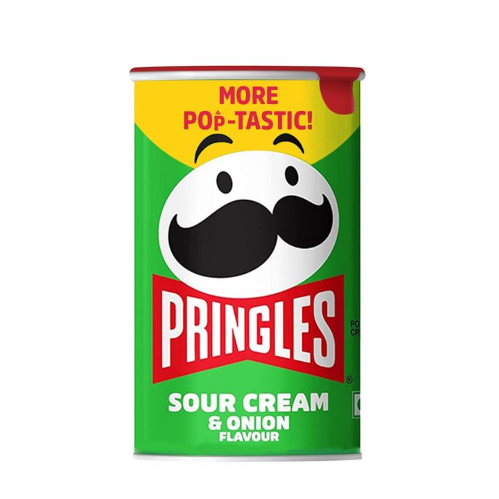 Pringles Sour Cream & Onion Potato Chips 42gm