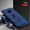 For Xiaomi Redmi Note 9S Case Soft Silicone+Hard fabric Deer Slim Protective Back Cover Case for xiaomi redmi note 9 Pro Max. 