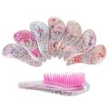 Cartoon Magic Comb Anti-static Massage Unicorn Hair Brushes Tangle Detangle Shower Massage Hairbrush Comb Salon Accessories Pink.