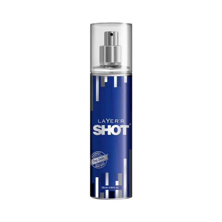 Layer’r SHOT Deoroller Deep Desire – 135 Ml, Langanhaltender Body Splash Für Frische