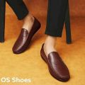 New High Quality JS Leather JS-112372 Slip Moccasins Loafers Casual Shoes For Men Driving By JS DREEM POINT.