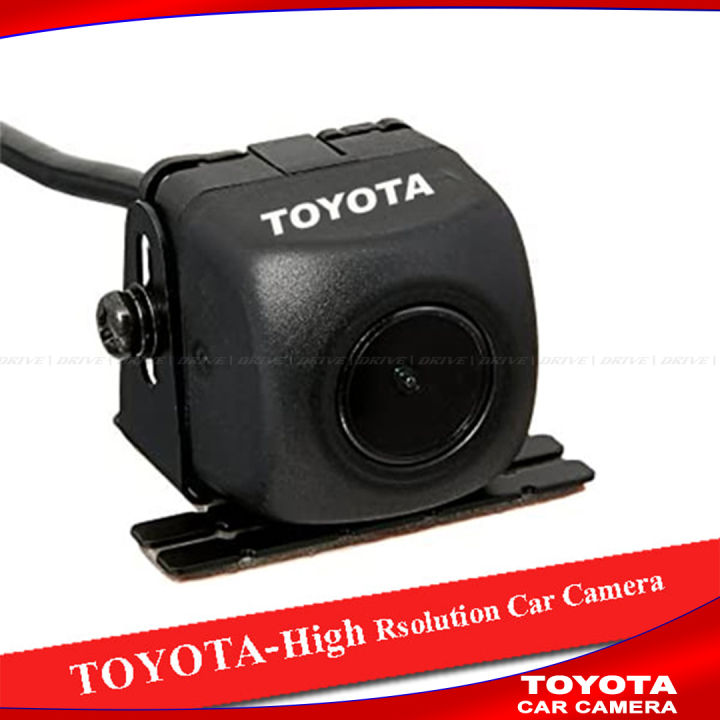 High Resolution Toyota Car Rear View HD Camera - Black