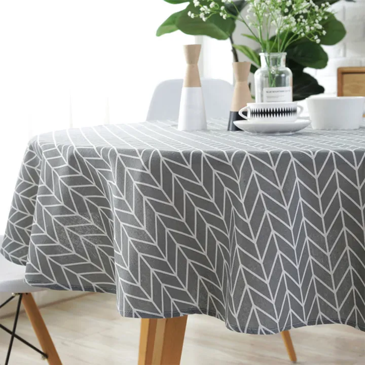 Round%20Tablecloth%2047/59/39%20Inch%20Linen%20Dining%20Room%20Table%20Cover%20Washable%20Table%20Cloth%20Decorative%20Table%20Cover%20for%20Indoor%20and%20Outdoor%20-%20Image%203