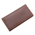 Pu leather Leather wallets Stylish Thin 3 color holder Long Money purses for use Business professionals Gift for men Travel.