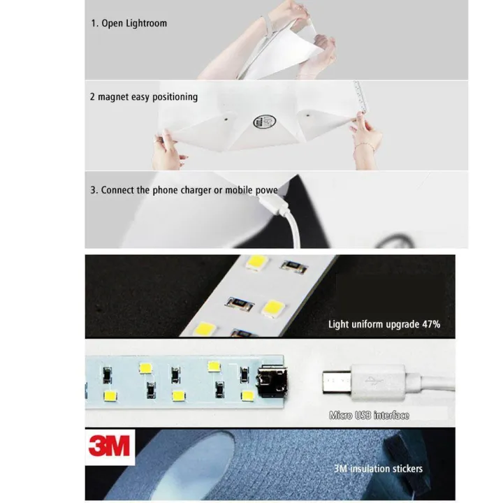 Portable%20Mini%20Photo%20Studio%20Shooting%20Tent%20With%20LED%20Light%20The%20Best%20Small%20Folding%20Product%20Lighting%20Kit%20Light%20Box%20Tent%20(A%20Set%20Of%205)%20-%20Image%205