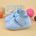 Cute Love Print Soft Cotton Plaid Anti-slip Baby Shoes For (12-18 Months Baby). 