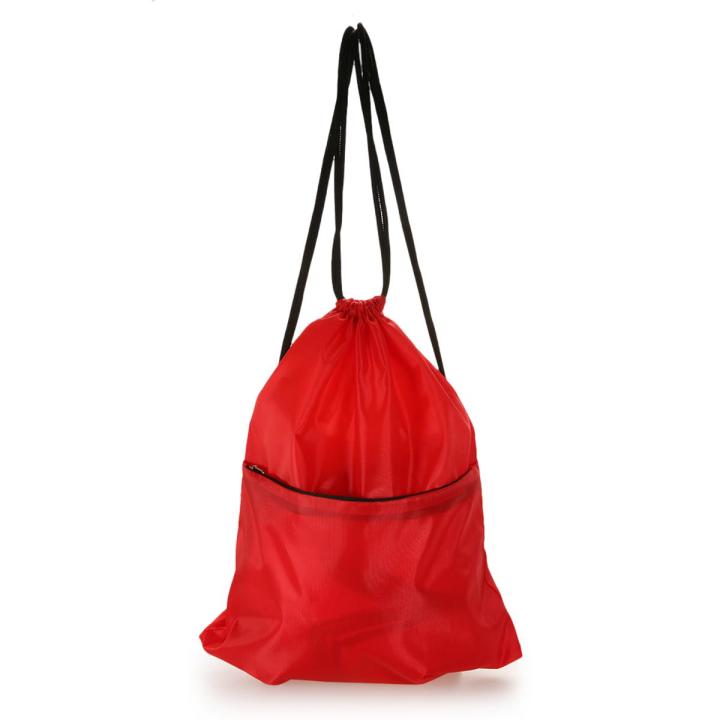 Drawstring Backpack Bag Outdoor Sports Gym Sack Pack Beach Travel Storage Bag
