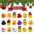 24pcs ubber us Adent Calendar oy ubber uy ath oy Christmas ifts For ecor arty Faors irthday. 