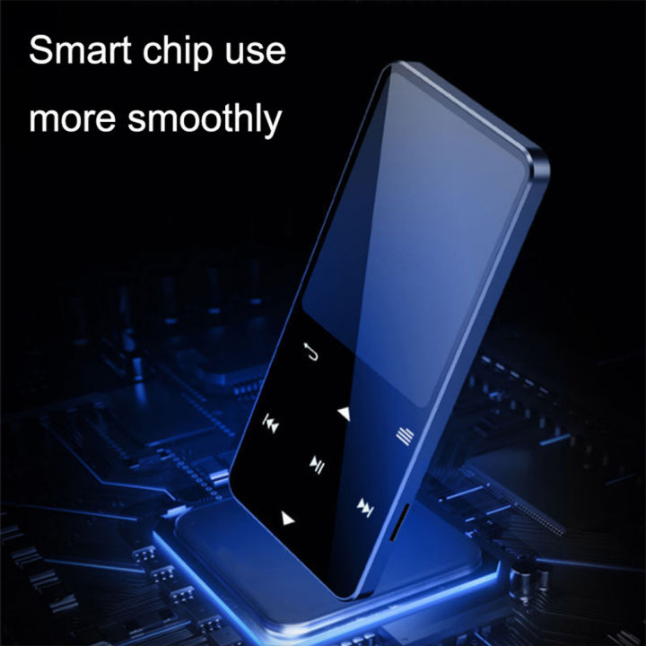 Bluetooth%20MP3%20MP4%20Player%208G%20HiFi%20Music%20Player%20Supports%20Card,with%20FM%20Alarm%20Clock%20Pedometer%20E-Book%20Built-in%20Speaker-Silver%20-%20Image%202