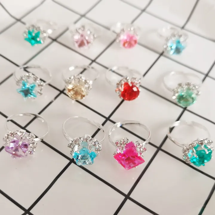 12/36PCS/set%20Adjustable%20Kids%20Crystal%20Rings%20Jewelry%20Heart%20Star%20Square%20Open%20Finger%20Ring%20For%20Children%20Girl%20Party%20Gift%20-%20Image%206