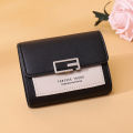 New Small Wallet Female Short Korean Version Of The Student Cute Mini Fashion Wallet Coollan Bag Wallet Imported From China.