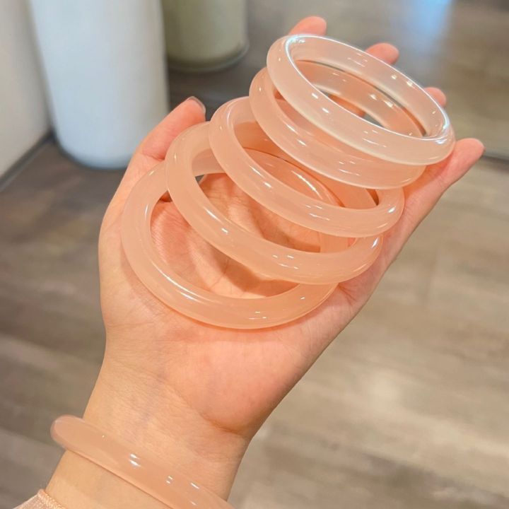 New%20grapefruit%20color%20eh%20natural%20ice%20species%20blue%20and%20white%20jade%20lotus%20pink%20round%20bar%20bracelet%20girl%20Afghanistan%20jade%20bracelet%20-%20Image%204