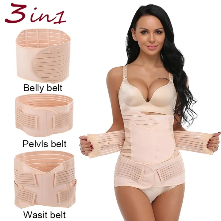 3%20in%201%20Postpartum%20Support%20%20Recovery%20Belly/waist/pelvis%20Belt%20Shapewear%20Slimming%20Girdle%20Shapewear%20Belly%20Control%20Bandage%20Corset%20-%20Image%203