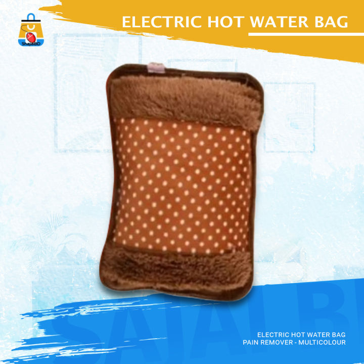 Electric Hot Water Bag pain remover - Multicolour