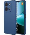 Xiaomi Redmi 15C 4G Premium Silicone Matte Soft Phone Case - Black & Blue. 