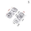 2PCS Heavy Duty Picture Frame Hooks Wall Hanger Steel Interlock Bracket Joint Bed Corner Hanging Hook Furniture Hardware.