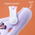 Summer New Baby Slippers Indoor Non-slip Soft Bottom Comfort Fashion Cute Children's Hole Shoes Boys Girls Kid Outdoors Sandals.