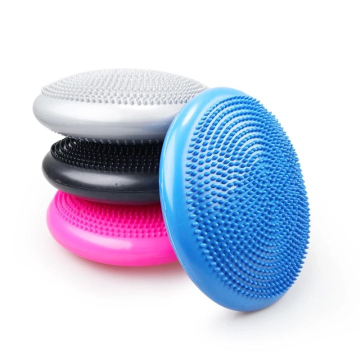 33x33cm%20Inflatable%20Yoga%20Massage%20Ball%20Durable%20Universal%20Sports%20Gym%20Fitness%20Yoga%20Wobble%20Stability%20Balance%20Disc%20Massage%20Cushion%20Mat%20-%20Image%203