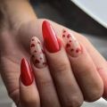 24pcs Almond Milk Yellow Chrome Powder Nails Fashion Wave Design False Nail Art Removable Waterproof Press on Nail Tips. 