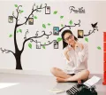 3d wall sticker picture frame tree large green waterproof self adhesive. 