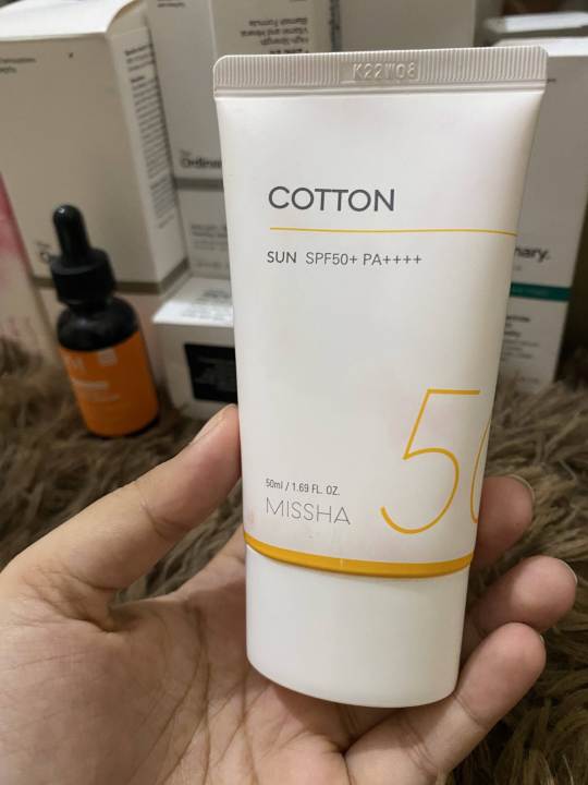 Missha All Around Safe Block Cotton Sun SPF50+ PA++++ 50ml