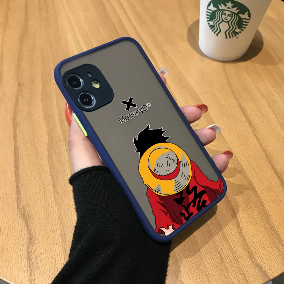 UCUC for Samsung Galaxy M51 Back Cover Back Shadow Luffy Frosted