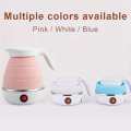 Tea Coffee Hot Water Electric Silicon Foldable Kettle / Portable Mini Electric Kettle for Home and Travel.