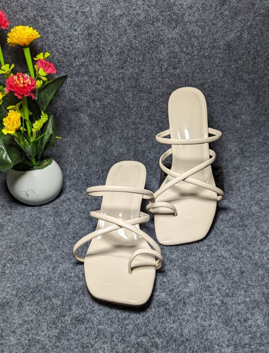 Fashionable%20Box%20Balance%20Heels%20Mules%20Fashionable%20for%20Women%20-%20Image%203