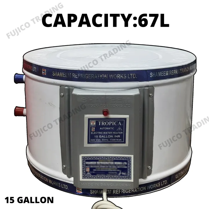 SHAMEEM GEYSER 67 LTR-Standard - High-Capacity Geyser,Automatic heater-1500 WATT