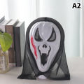 Halloween Horror Demon Half Face Mask Cosplay Mask Halloween Performance Dress Up Props. 