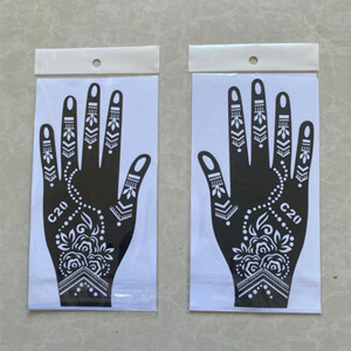 Mehedi Art template hand template design 1 pair