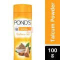 Ponds Talcum Powder - Sandal Natural Sunscreen Radiance - 100g.